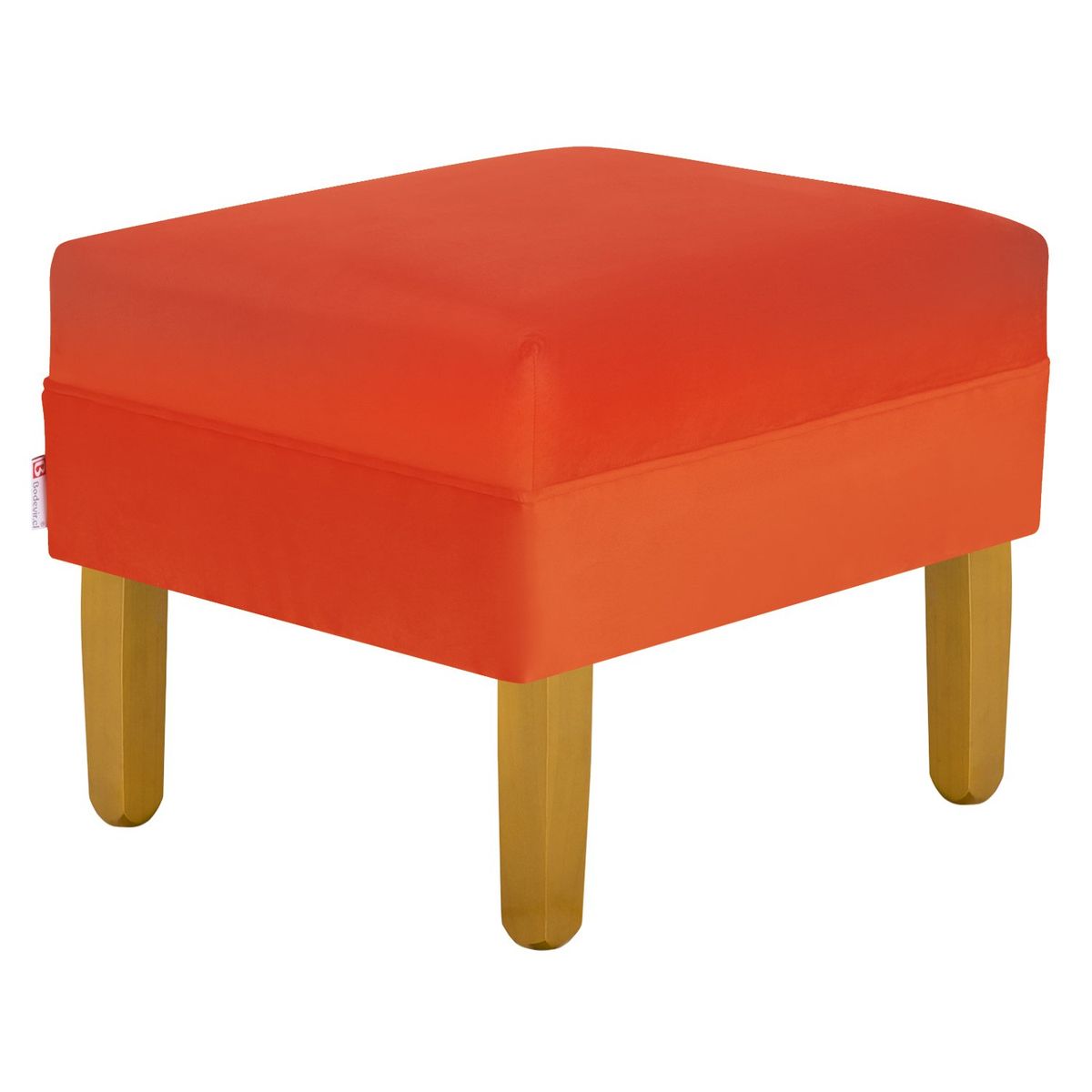 BODEVIR - Pouf Sky 1C Felpa 01 Naranjo