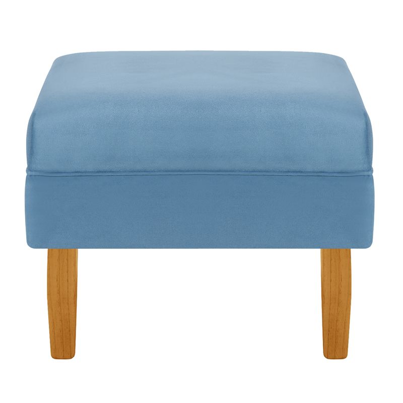 BODEVIR - Pouf Sky 1C Felpa 04 Azul Petroleo