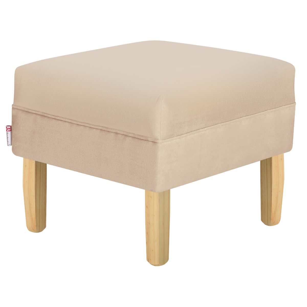 BODEVIR - Pouf Sky 1C Felpa 05 Beige.