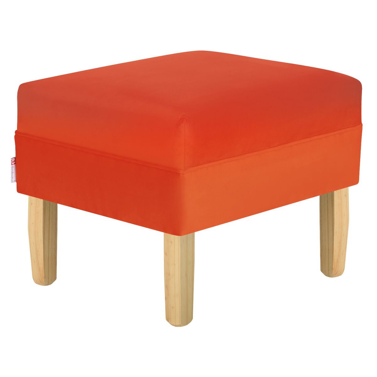 BODEVIR - Pouf Sky 1C Felpa 05 Naranjo.