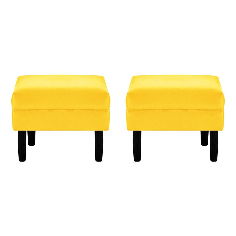 BODEVIR - Set Pouf Sky 1C Felpa 00 Amarillo