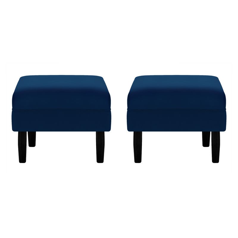 BODEVIR - Set Pouf Sky 1C Felpa 00 Azul Marino