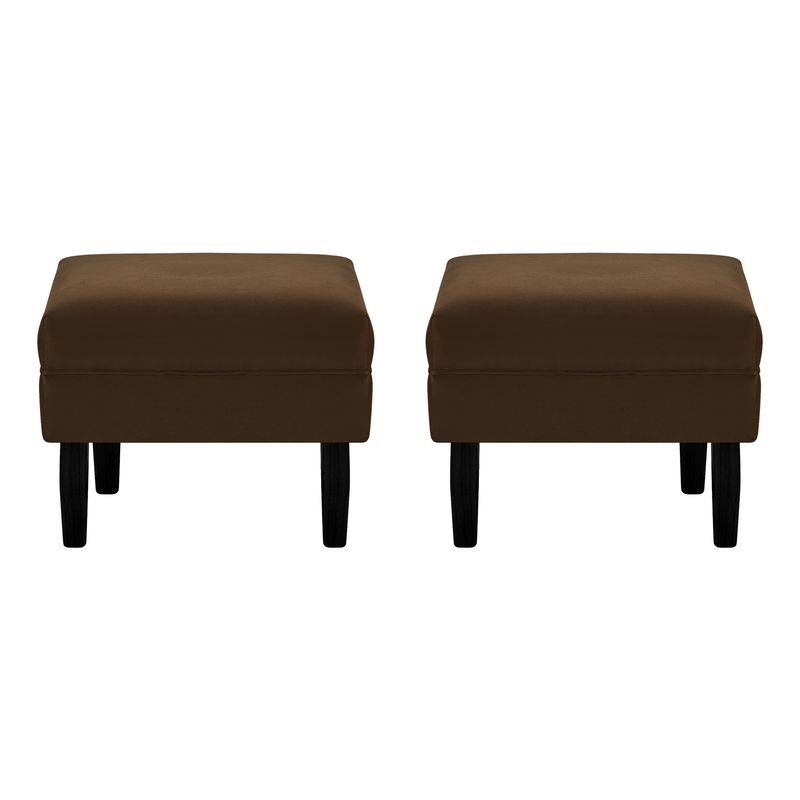 BODEVIR - Set Pouf Sky 1C Felpa 00 Chocolate