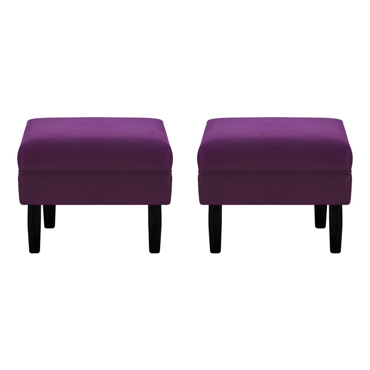 BODEVIR - Set Pouf Sky 1C Felpa 00 Morado