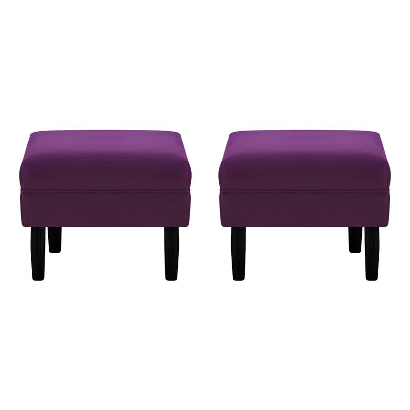 BODEVIR - Set Pouf Sky 1C Felpa 00 Morado
