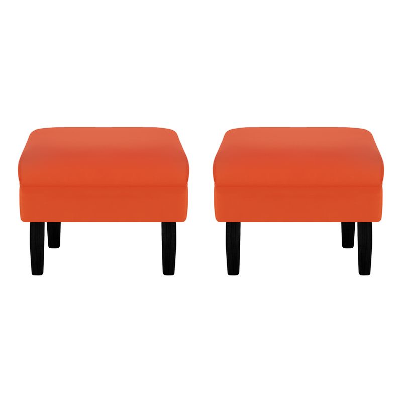BODEVIR - Set Pouf Sky 1C Felpa 00 Naranjo