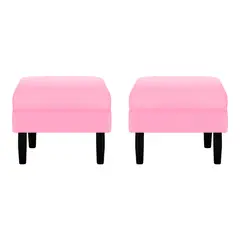 BODEVIR - Set Pouf Sky 1C Felpa 00 Rosado