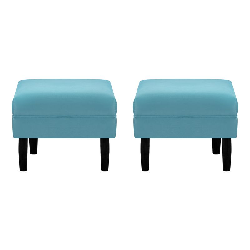 BODEVIR - Set Pouf Sky 1C Felpa 00 Turquesa