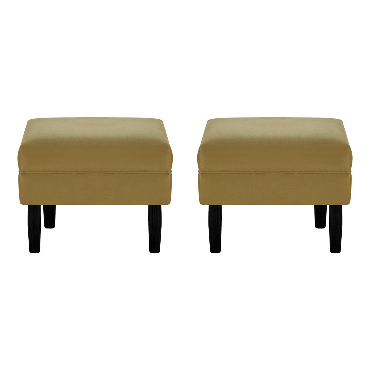 BODEVIR - Set Pouf Sky 1C Felpa 00 Verde Musgo