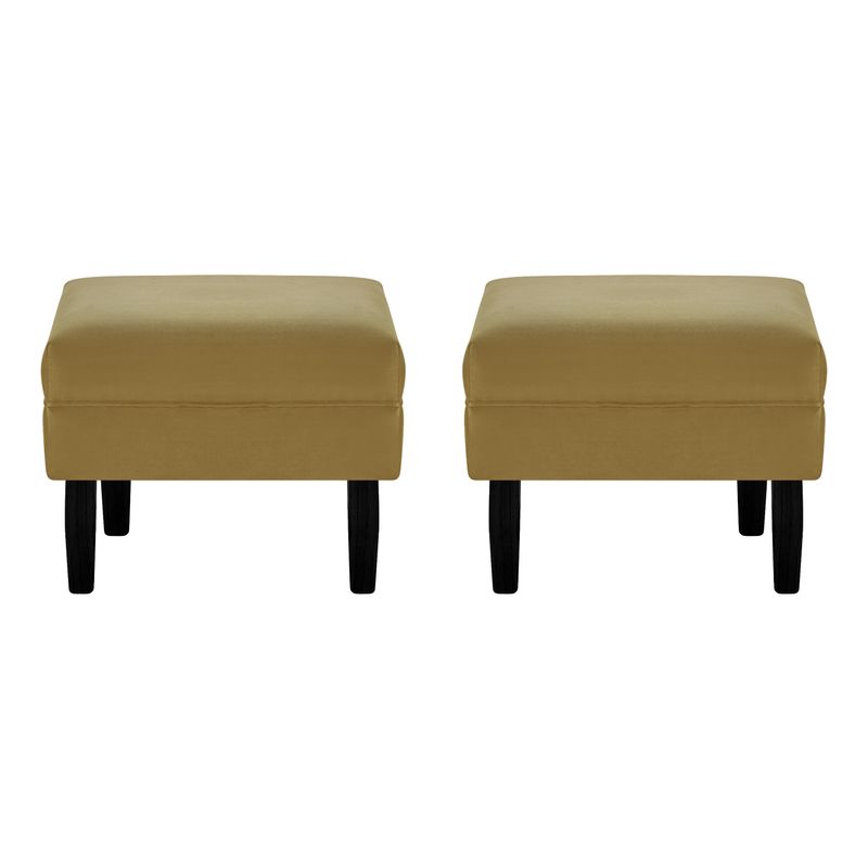 BODEVIR - Set Pouf Sky 1C Felpa 00 Verde Musgo