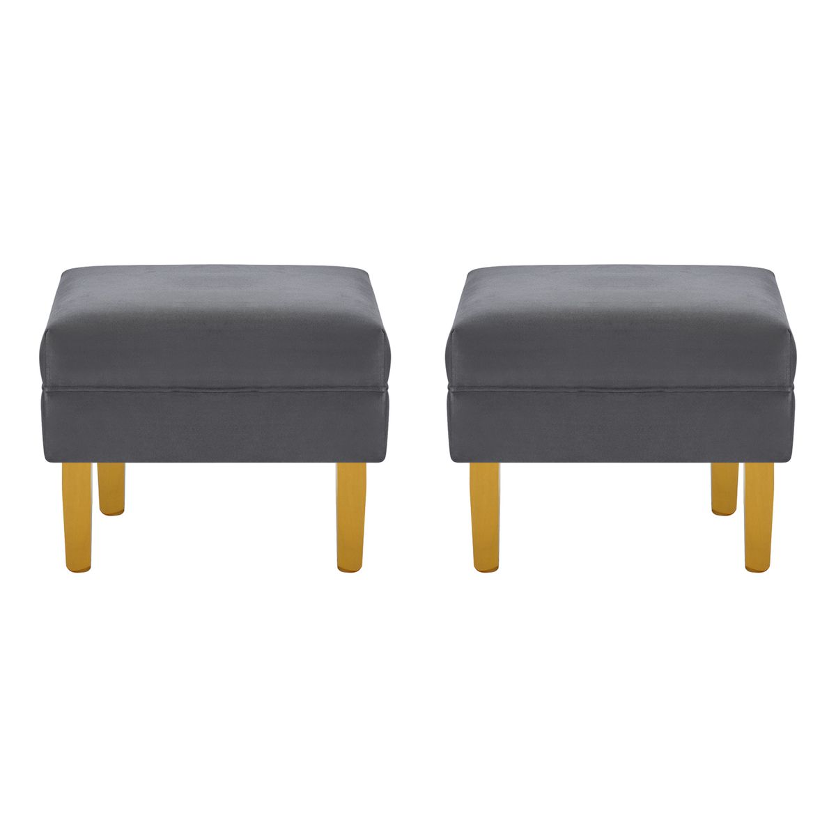 BODEVIR - Set Pouf Sky 1C Felpa 01 Gris.