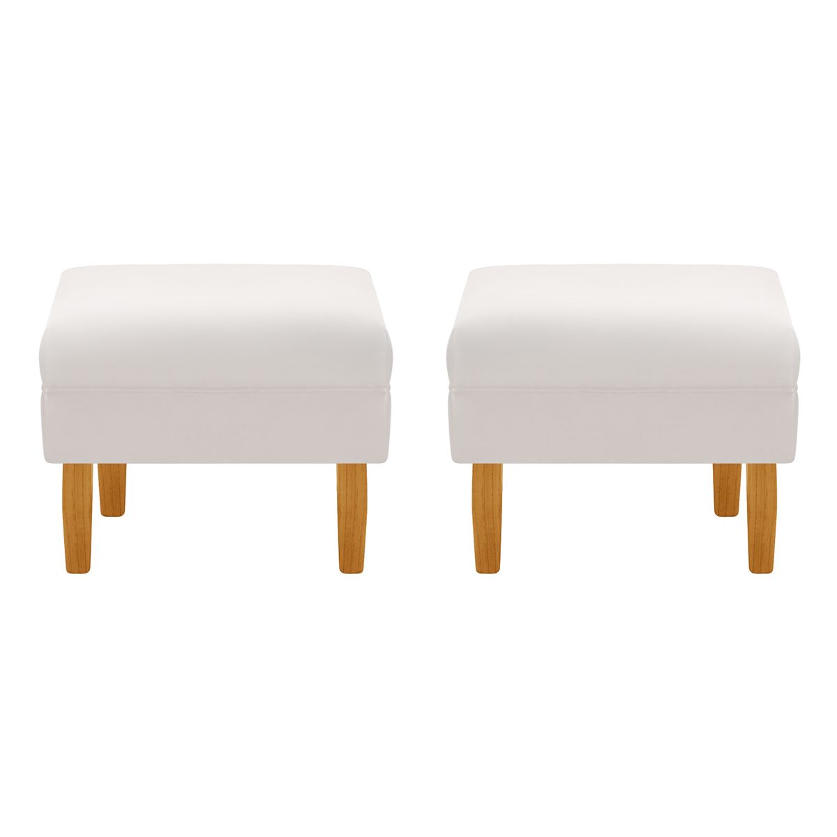 BODEVIR - Set Pouf Sky 1C Felpa 04 Crudo