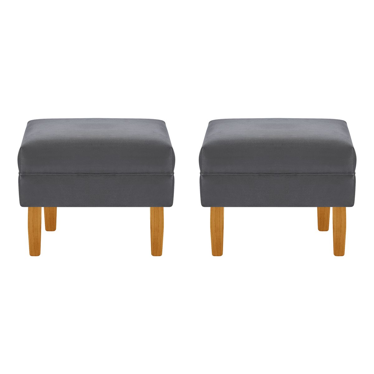 BODEVIR - Set Pouf Sky 1C Felpa 04 Gris