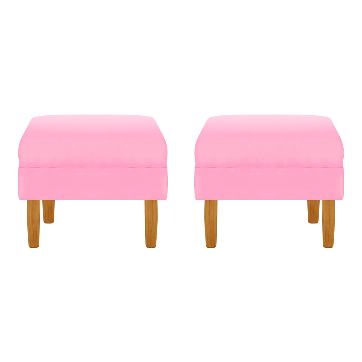 BODEVIR - Set Pouf Sky 1C Felpa 04 Rosado