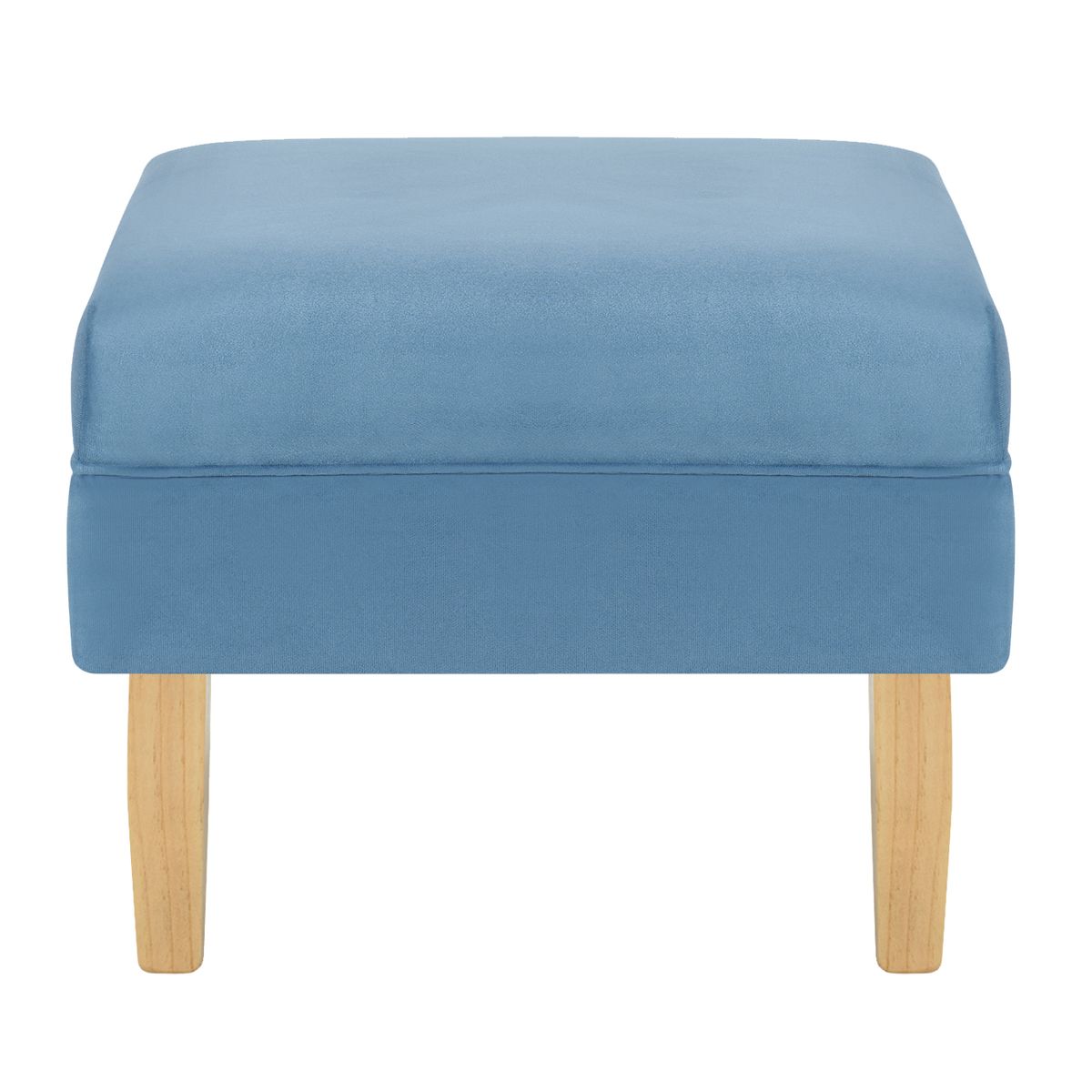 BODEVIR - Set Pouf Sky 1C Felpa 05 Azul Petroleo