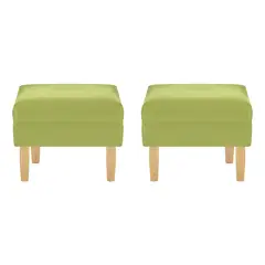 BODEVIR - Set Pouf Sky 1C Felpa 05 Pistacho