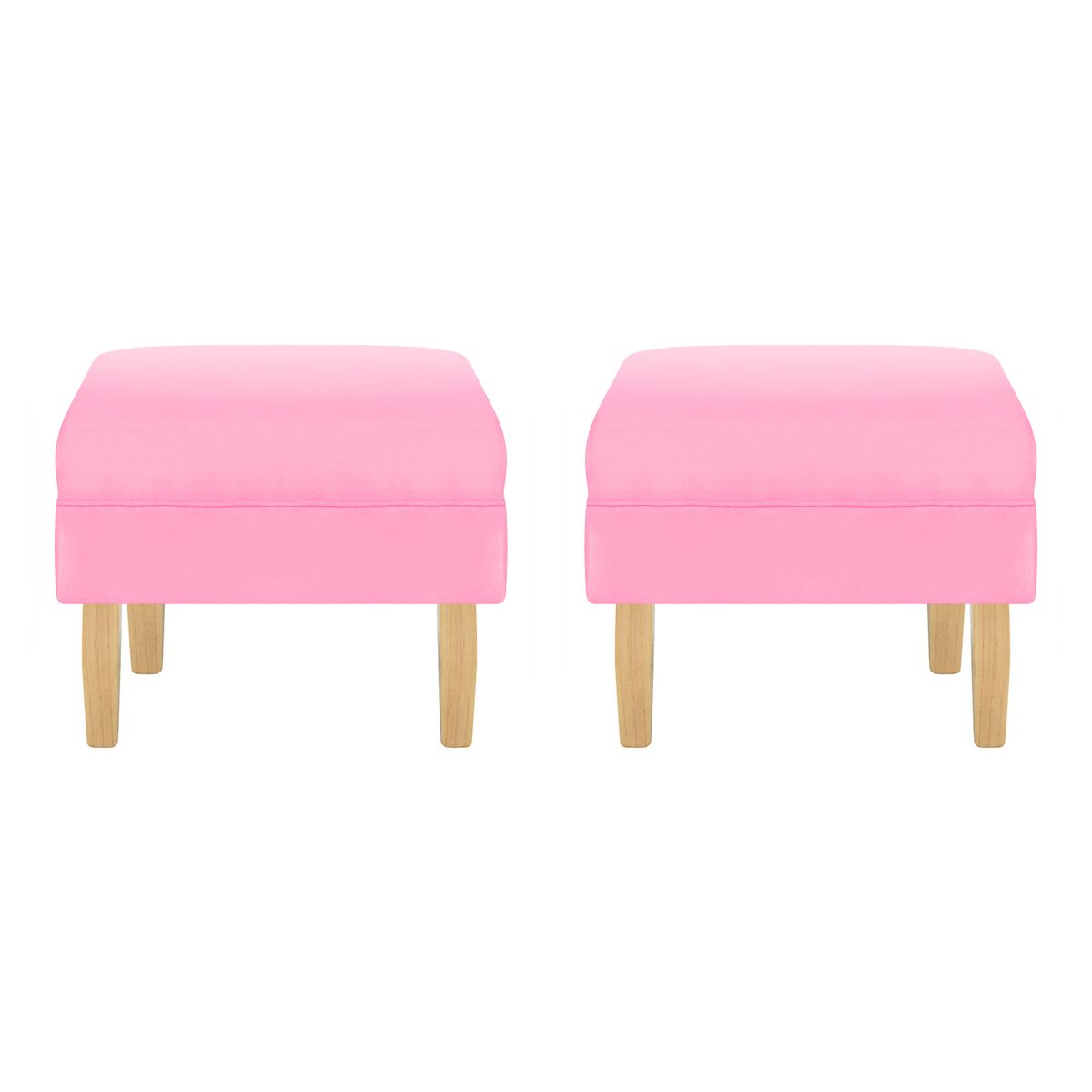 BODEVIR - Set Pouf Sky 1C Felpa 05 Rosado
