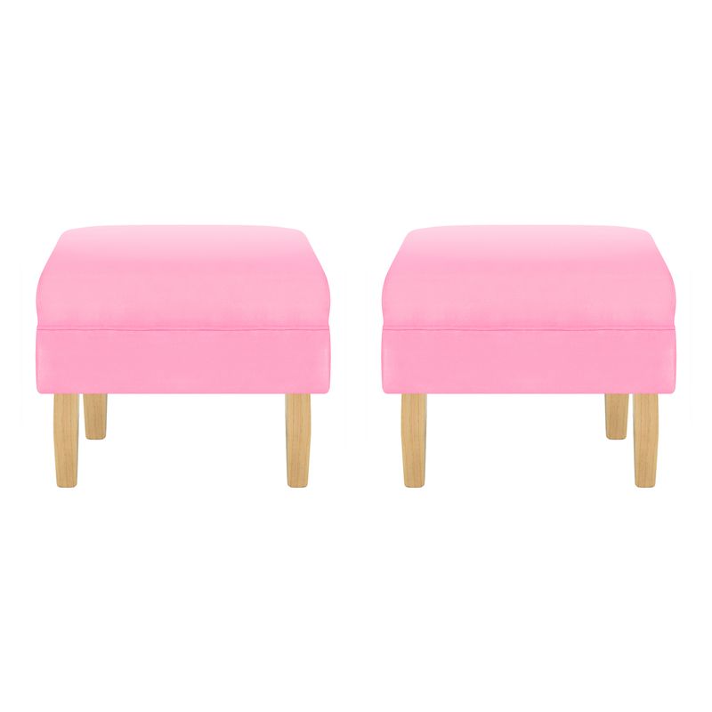 BODEVIR - Set Pouf Sky 1C Felpa 05 Rosado