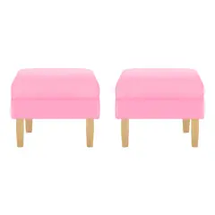 BODEVIR - Set Pouf Sky 1C Felpa 05 Rosado