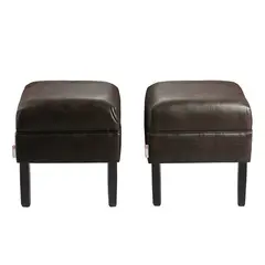 BODEVIR - Set Pouf Sky 1C PU 00 Chocolate