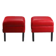 BODEVIR - Set Pouf Sky 1C PU 00 Rojo