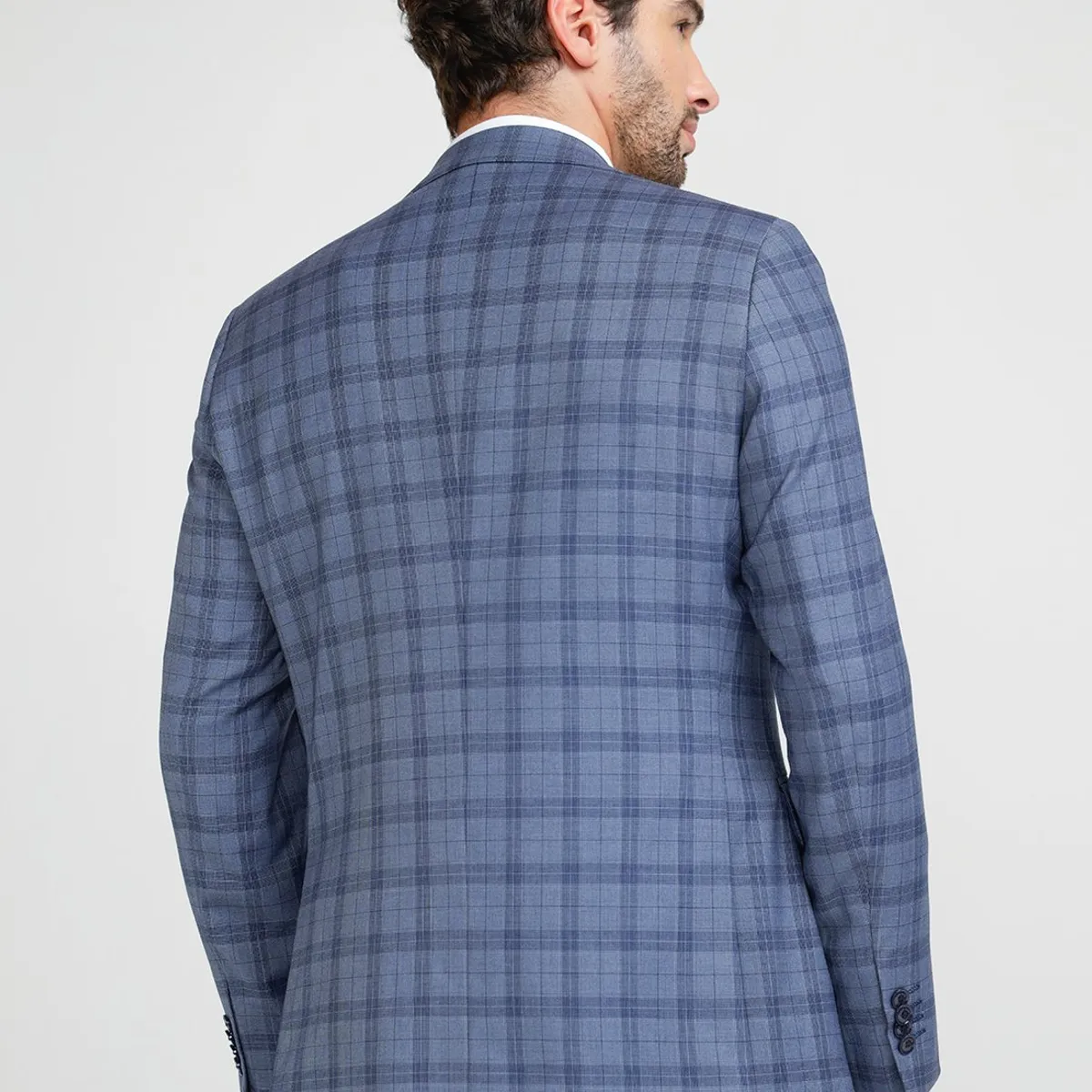 PERRY ELLIS - Chaqueta Hombre Traje Suit Separates Washable Azul Piedra