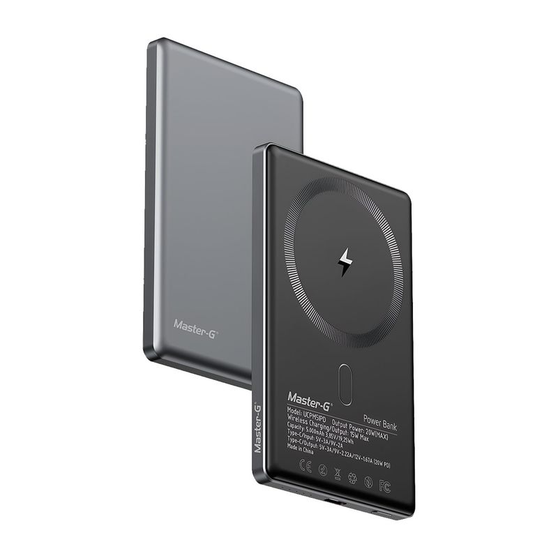 MASTER G - Cargador Portatil PowerBank Master-G 5.000mAh 20w MagSafe PD
