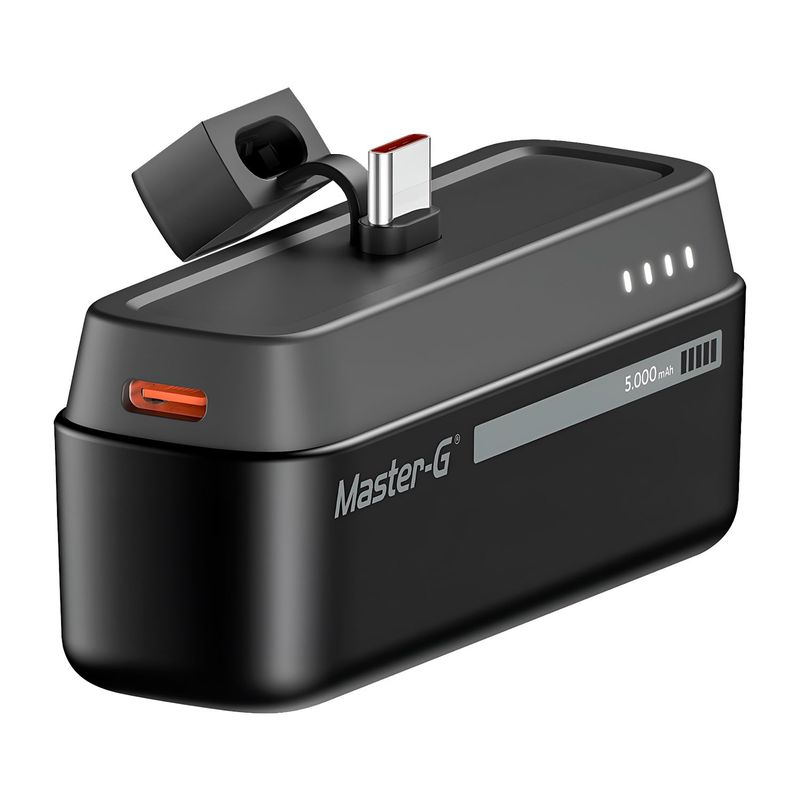 MASTER G - Cargador Portatil Bateria Power Bank Master-G 5.000 mAh 20w