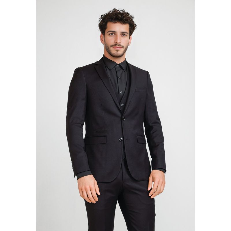 PERRY ELLIS - Chaqueta Formal Hombre Suit Separate Negro