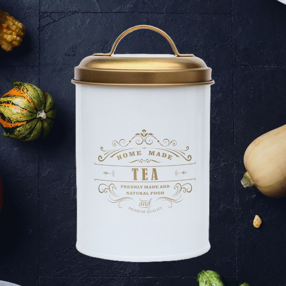 RONDA - Laton Te cTapa Dorada 125x125 cm