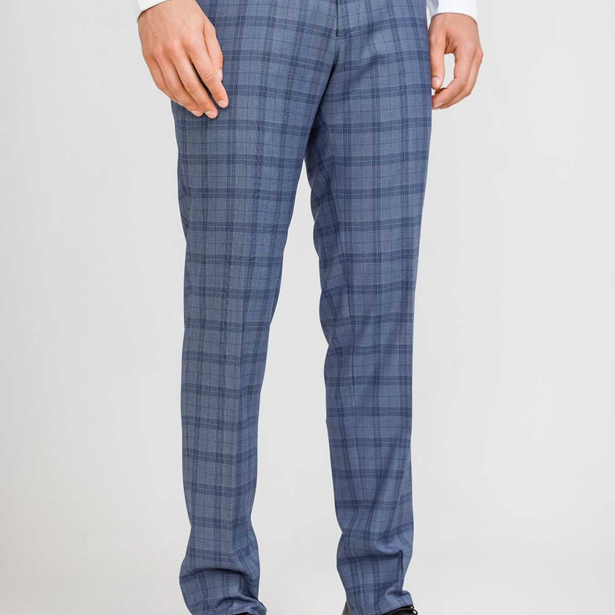 PERRY ELLIS - Pantalón Formal Hombre Suit Separate Azul Piedra