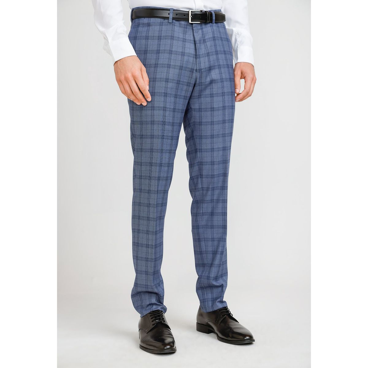 PERRY ELLIS - Pantalón Formal Hombre Suit Separate Azul Piedra