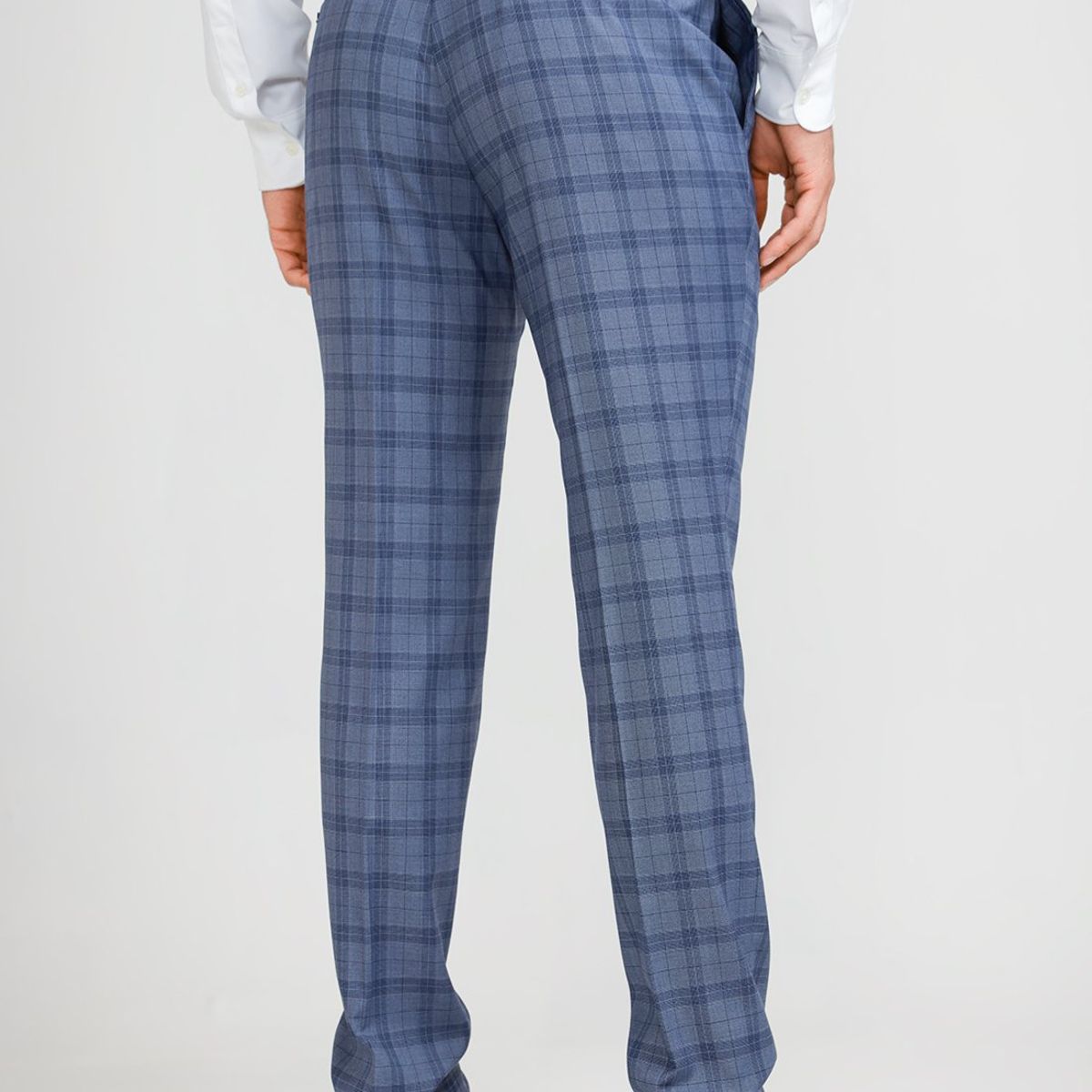 PERRY ELLIS - Pantalón Formal Hombre Suit Separate Azul Piedra