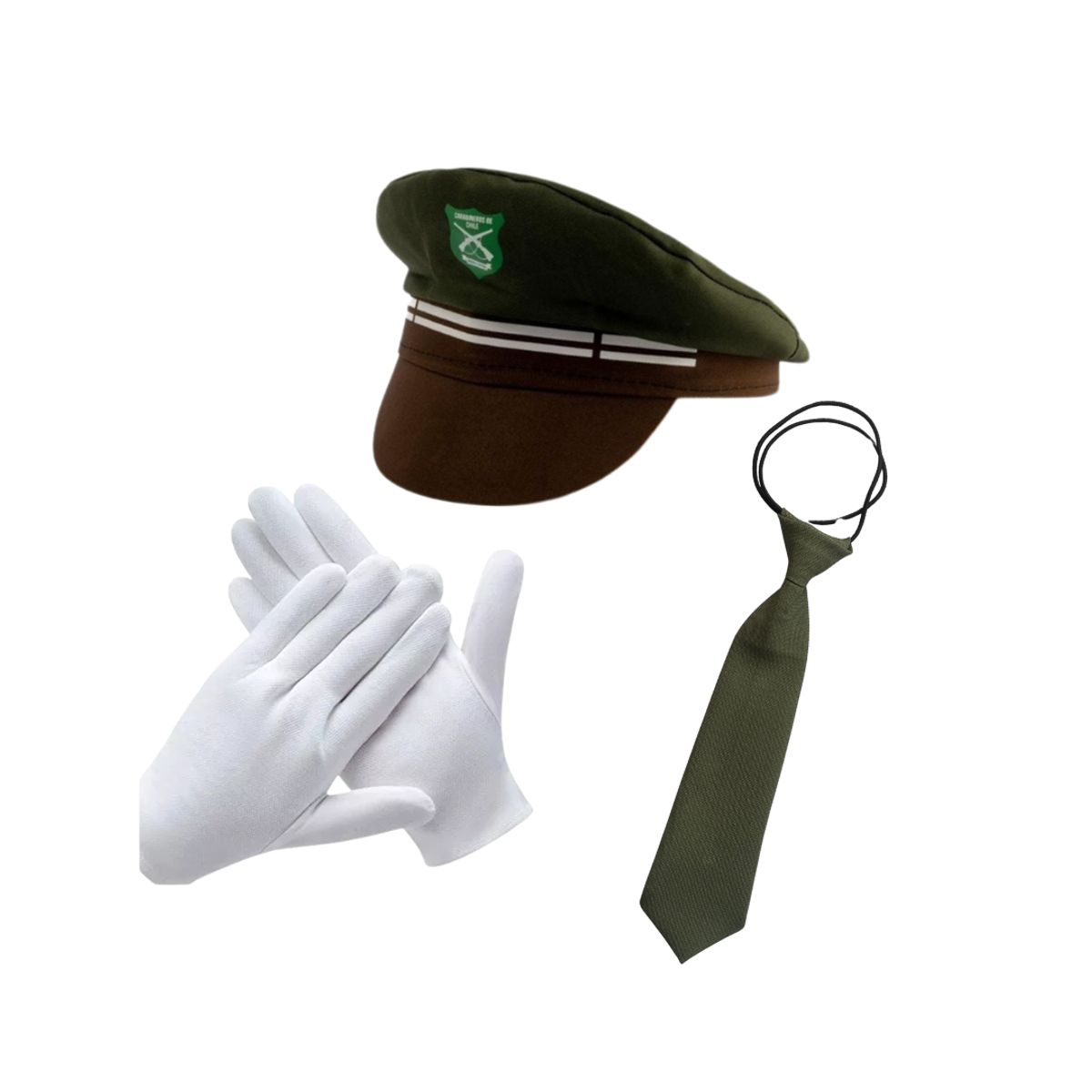 GENERICO - Disfraz De Carabinero Unisex Para Niños 5-6