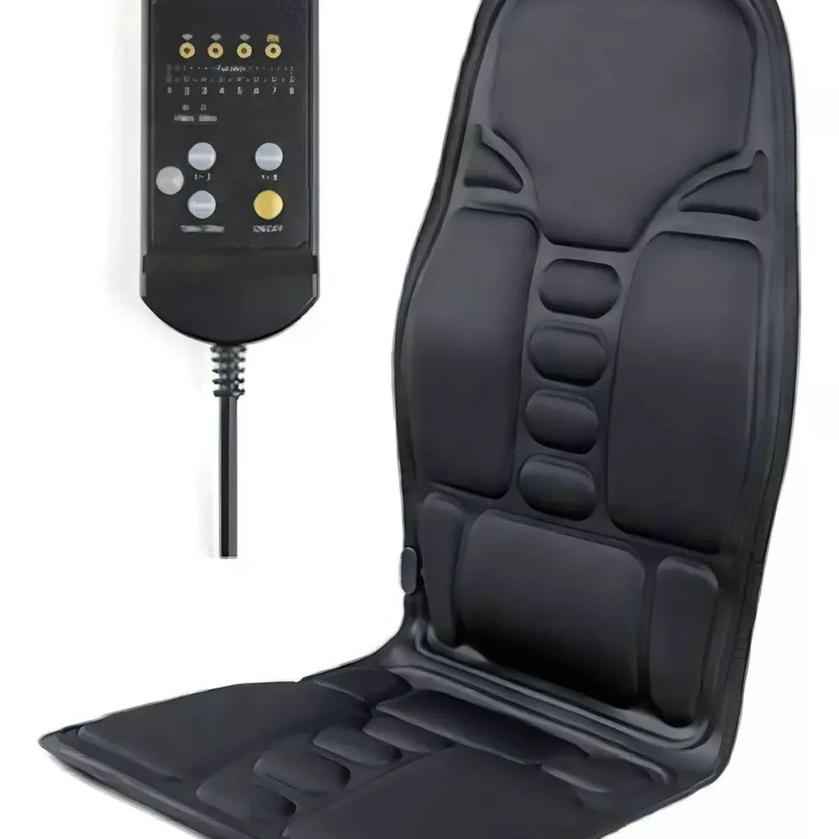 GENERICO - Silla asiento masajeador espalda y gluteos acolchado calor