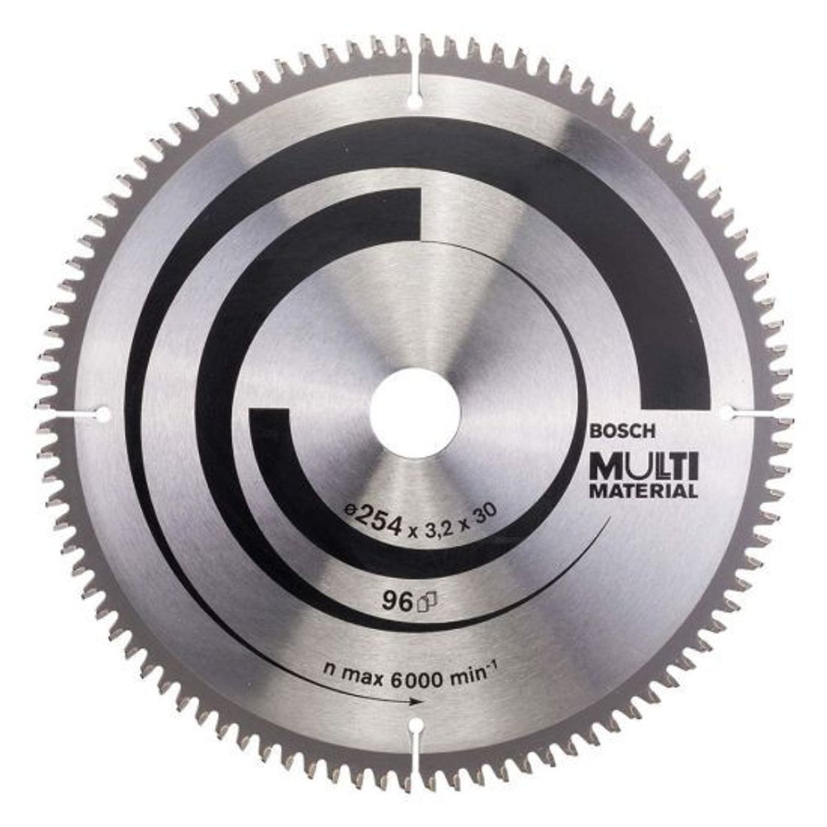 BOSCH - Disco de sierra circular multi material de 12" (305MM) 100 DIENTES