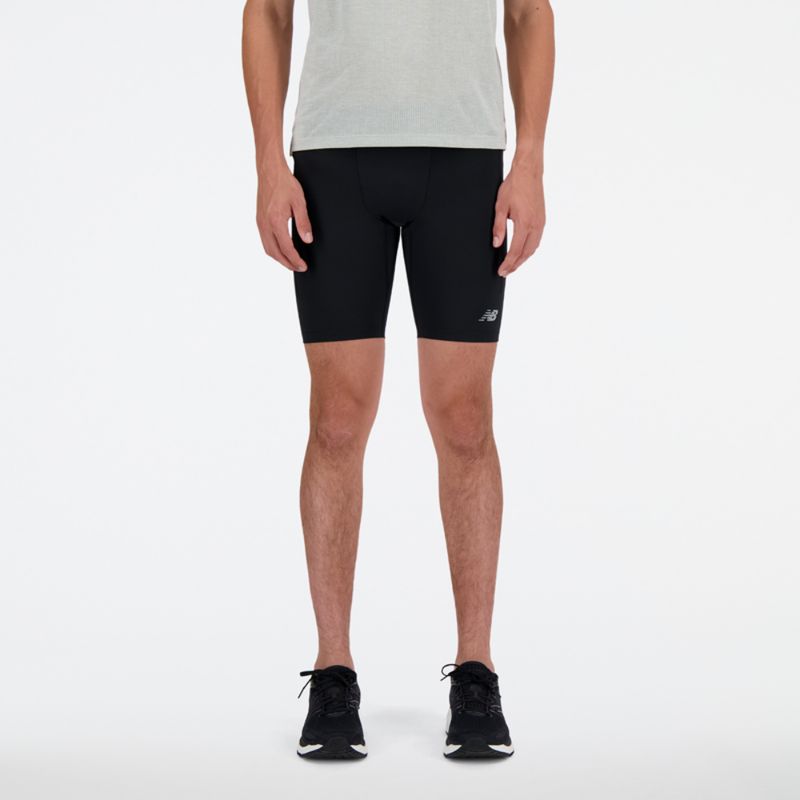 NEW BALANCE - Calzas Cortas Running Hombre New Balance MS41271BK Negro