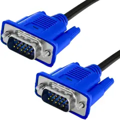 GEN - Cable Vga De 5mts Para Monitor, Tv, Proyector Video Rgb Db15