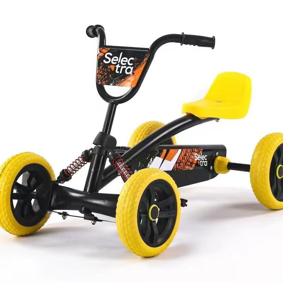 GENERICO - GoKart Racing Con Pedales Amarillo