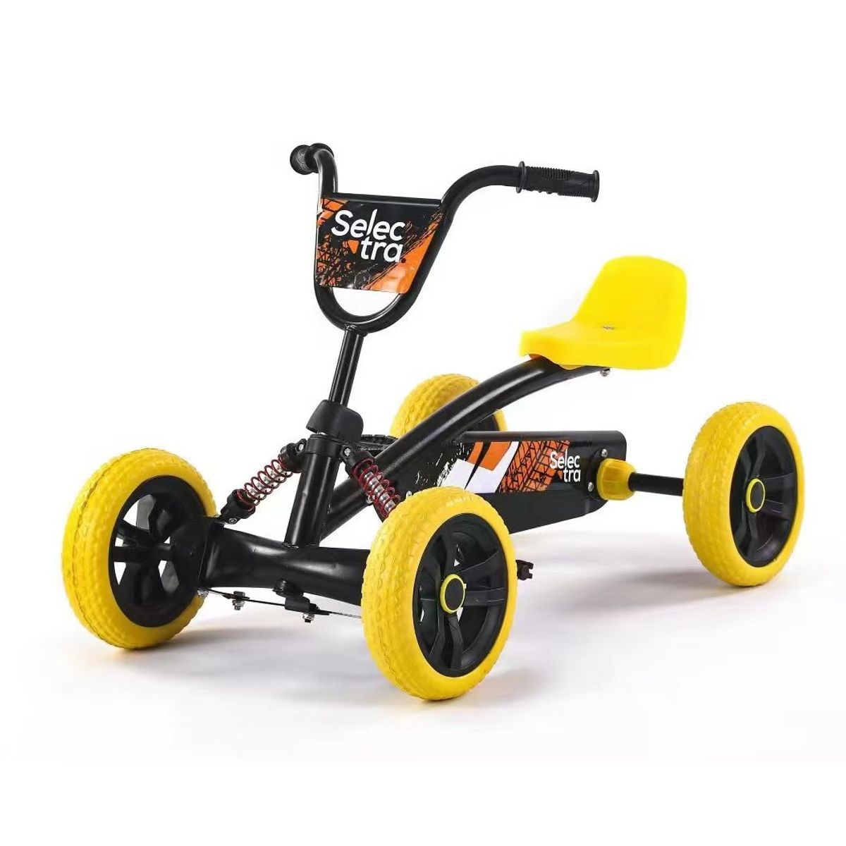 GENERICO - GoKart Racing Con Pedales Amarillo