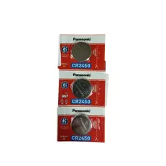 GENERICO - Pack 5 Pilas CR2450 Panasonic