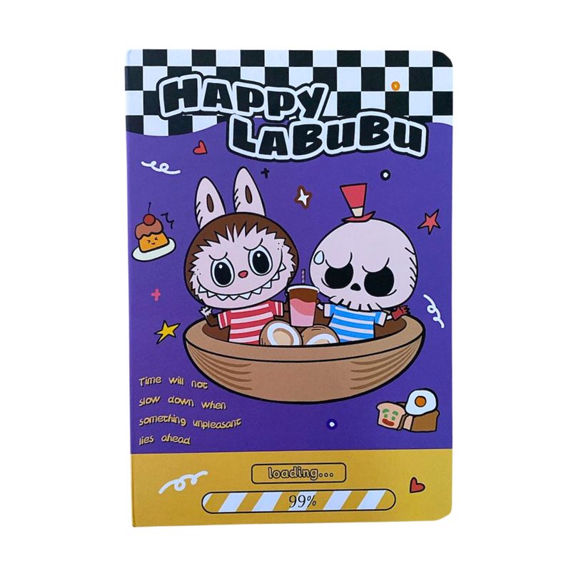 GENERICO - Libreta Kawaii Bubu Morado