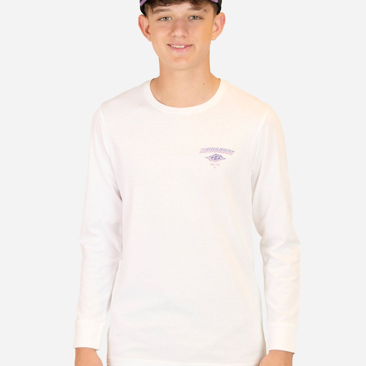 MAUI AND SONS - Polera ML Tiki Power Blanco Infantil Maui And Sons - Blanco