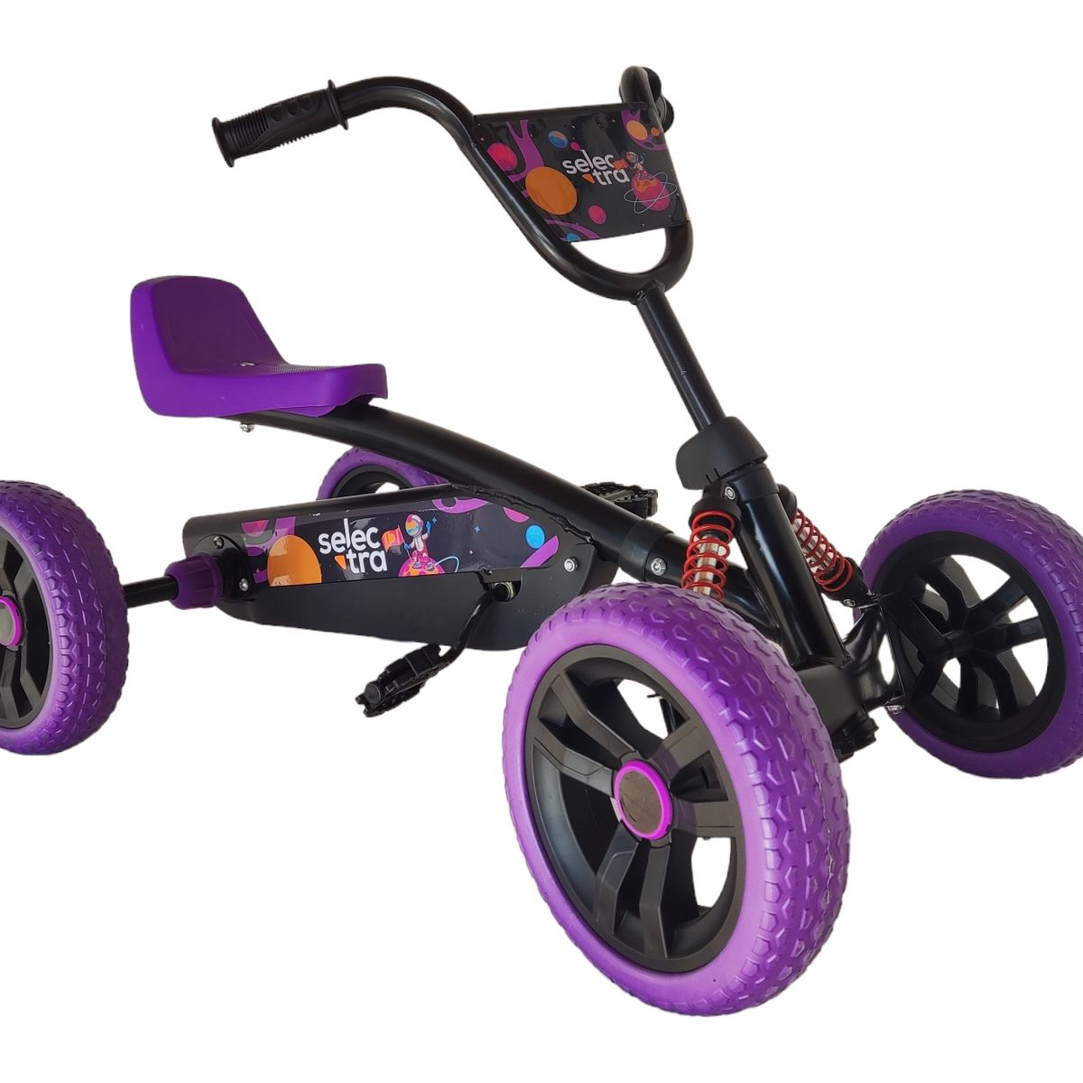 GENERICO - GoKart Racing Con Pedales Lila