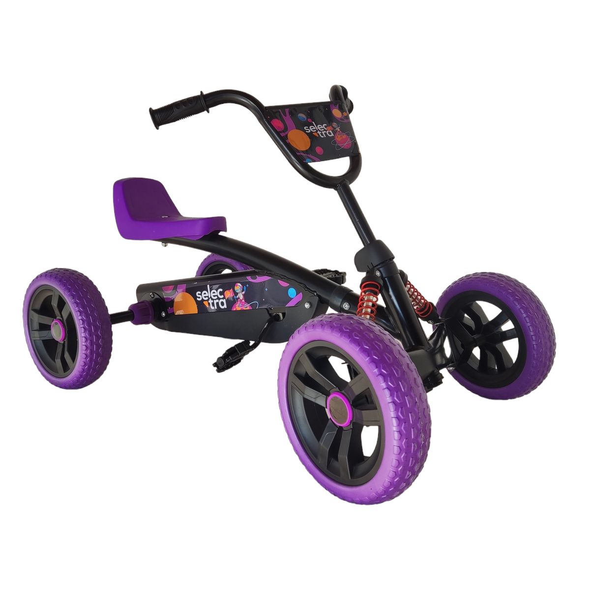 GENERICO - GoKart Racing Con Pedales Lila