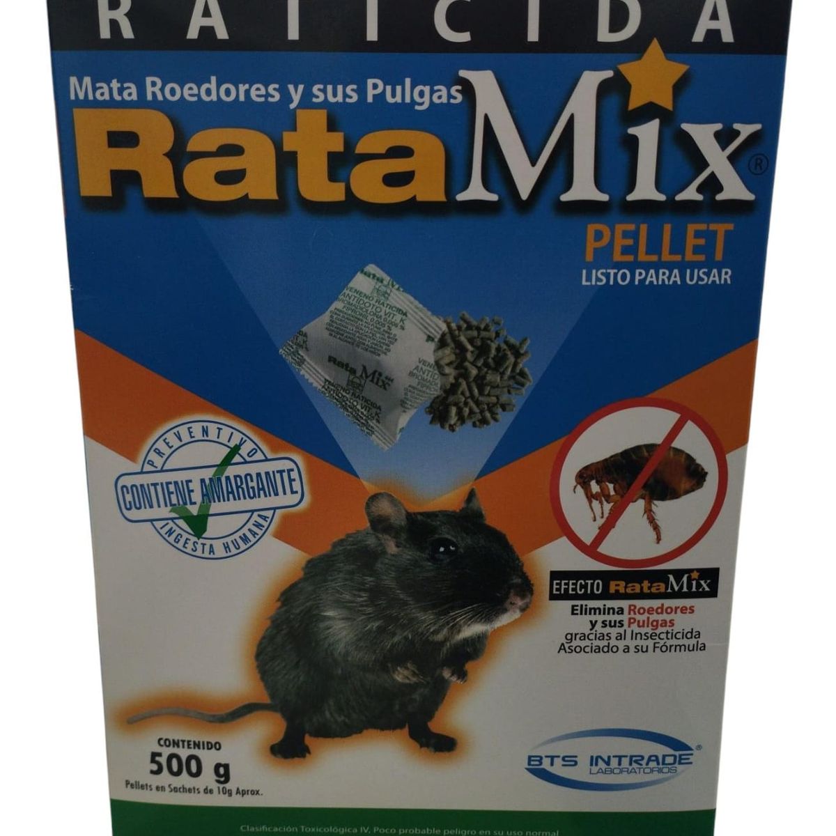 GENERICO - RATICIDA PELLET RATAMIX 500G