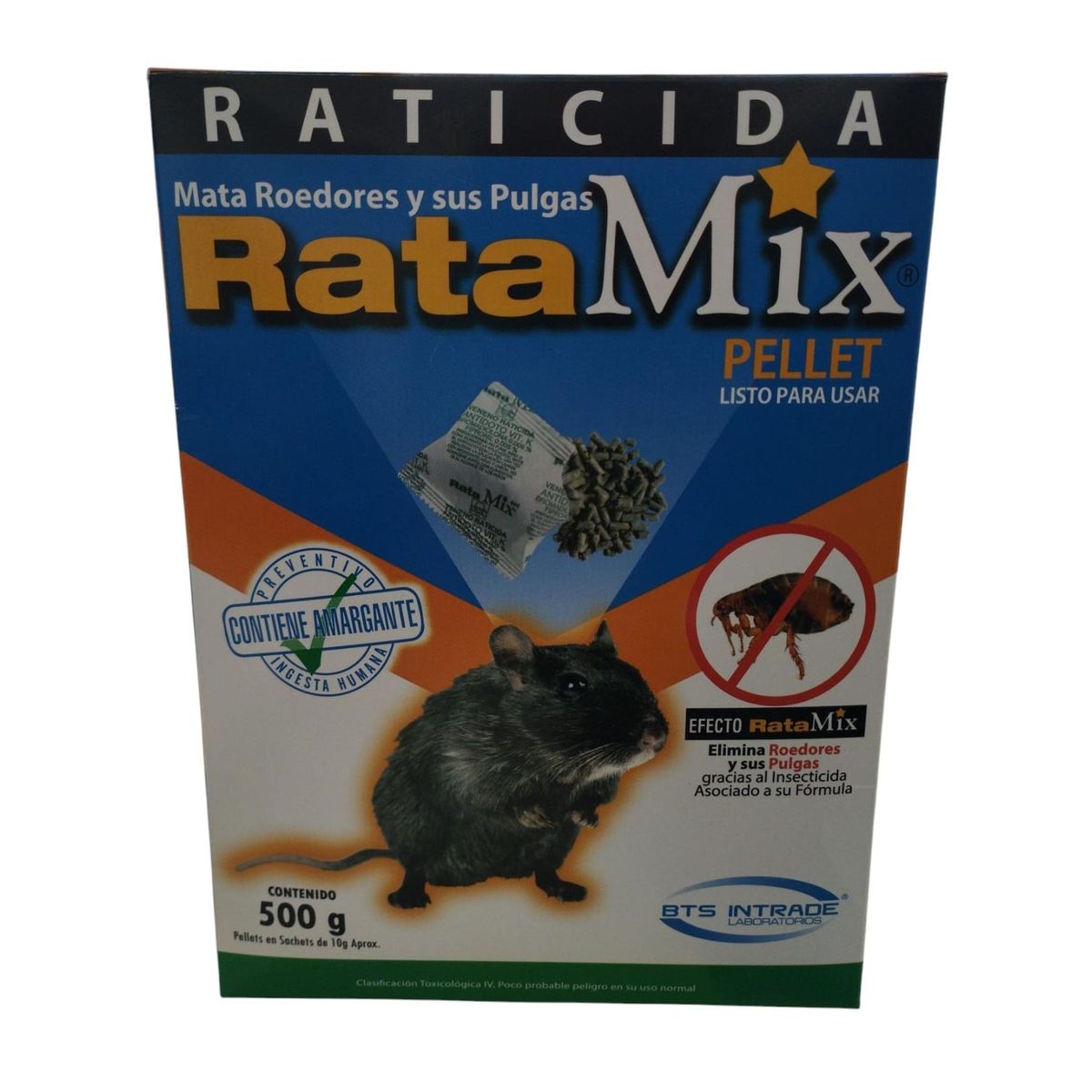 GENERICO - RATICIDA PELLET RATAMIX 500G