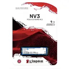 GENERICO - Ssd Kingston Nv3, M.2 2280, Nvme 4.0 Gen 4x4 1 Tb