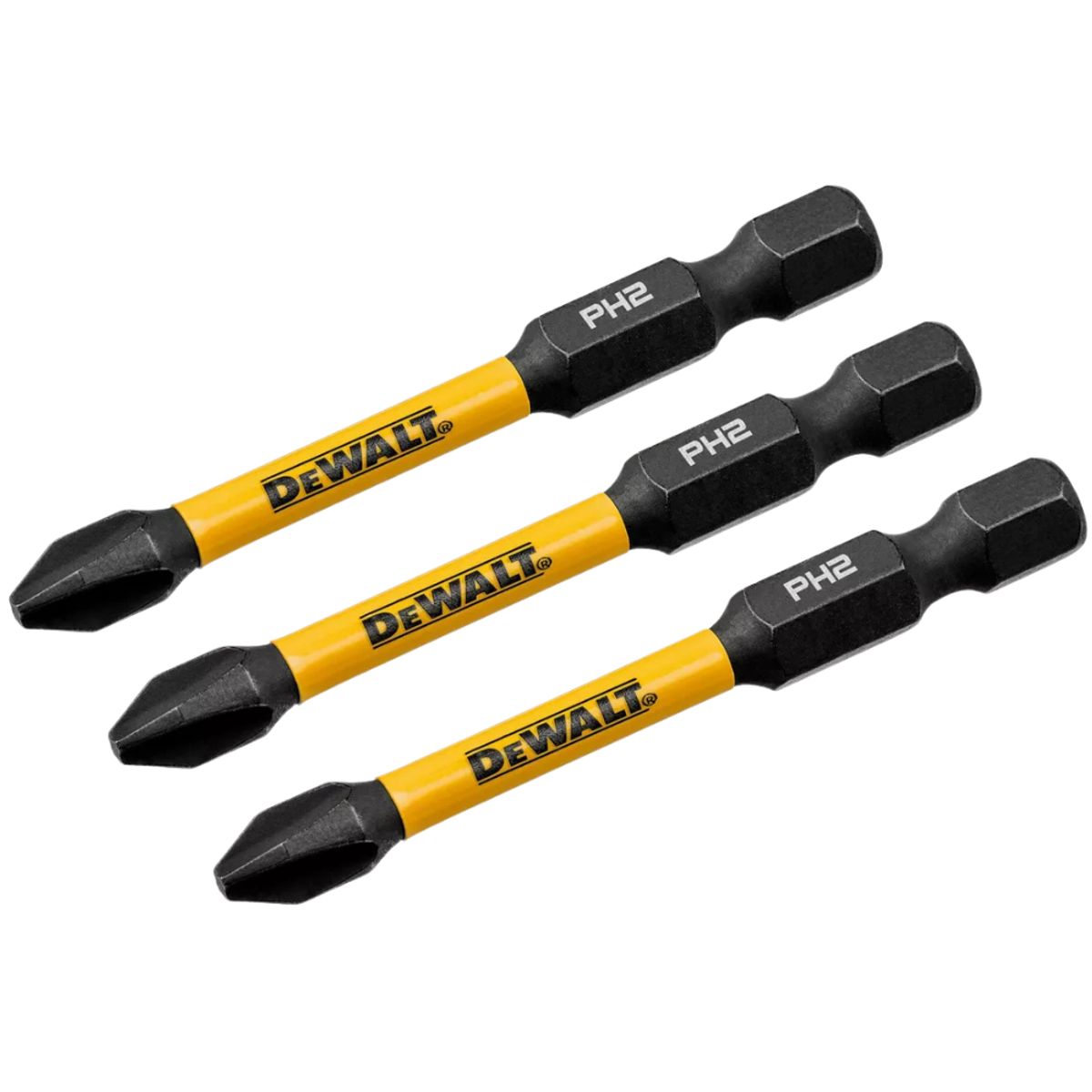 DEWALT - Set 3 Puntas Phillips 2-1/4 Nº1 Flextorq Dewalt Dwaf2ph2ir3