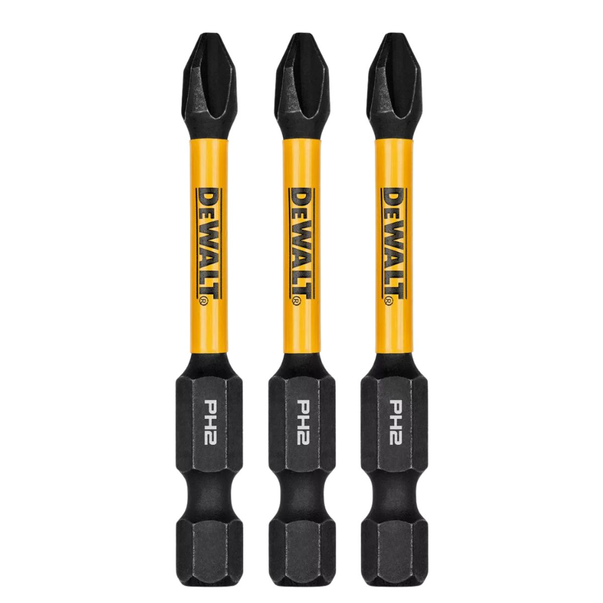 DEWALT - Set 3 Puntas Phillips 2-1/4 Nº1 Flextorq Dewalt Dwaf2ph2ir3